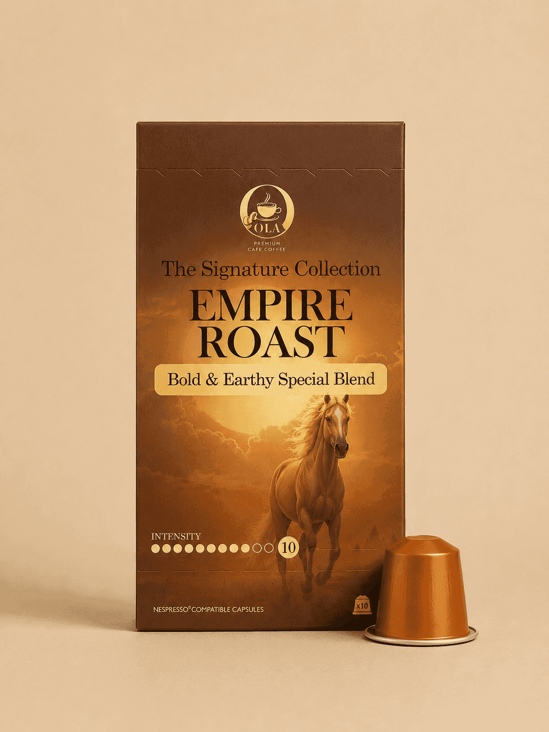 OLAs Coffee Empire Roast Premium Cup